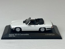 Rare Minichamps Jaguar XJS Convertible 1988 White 400 130430 1:43