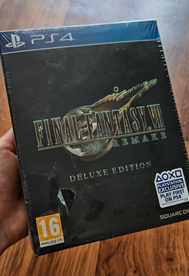 Sony PlayStation 4 PS4 Final Fantasy VII 7 Remake Deluxe Limited Edition NEU