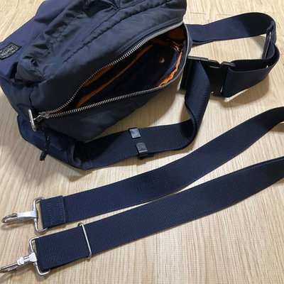 PORTER Yoshida Force Shoulder Bag Navy 855-05457 Zip Japan