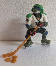 🔥🚨Vintage TMNT Ninja Turtles Slap Shot Leo Leonardo Figure 1991 EUC Complete