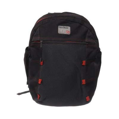 Quiksilver, Rucksack, Unisex (Erwachsene), Polyester, Schwarz/Grau/Rot, 32 #z7z