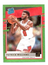Patrick Williams 2020-21 Donruss #227 Green Flood Rated Rookie RC