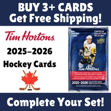 2025-26 UD Tim Hortons  YOU PICK - Complete Your Set - Base Cards #1-120