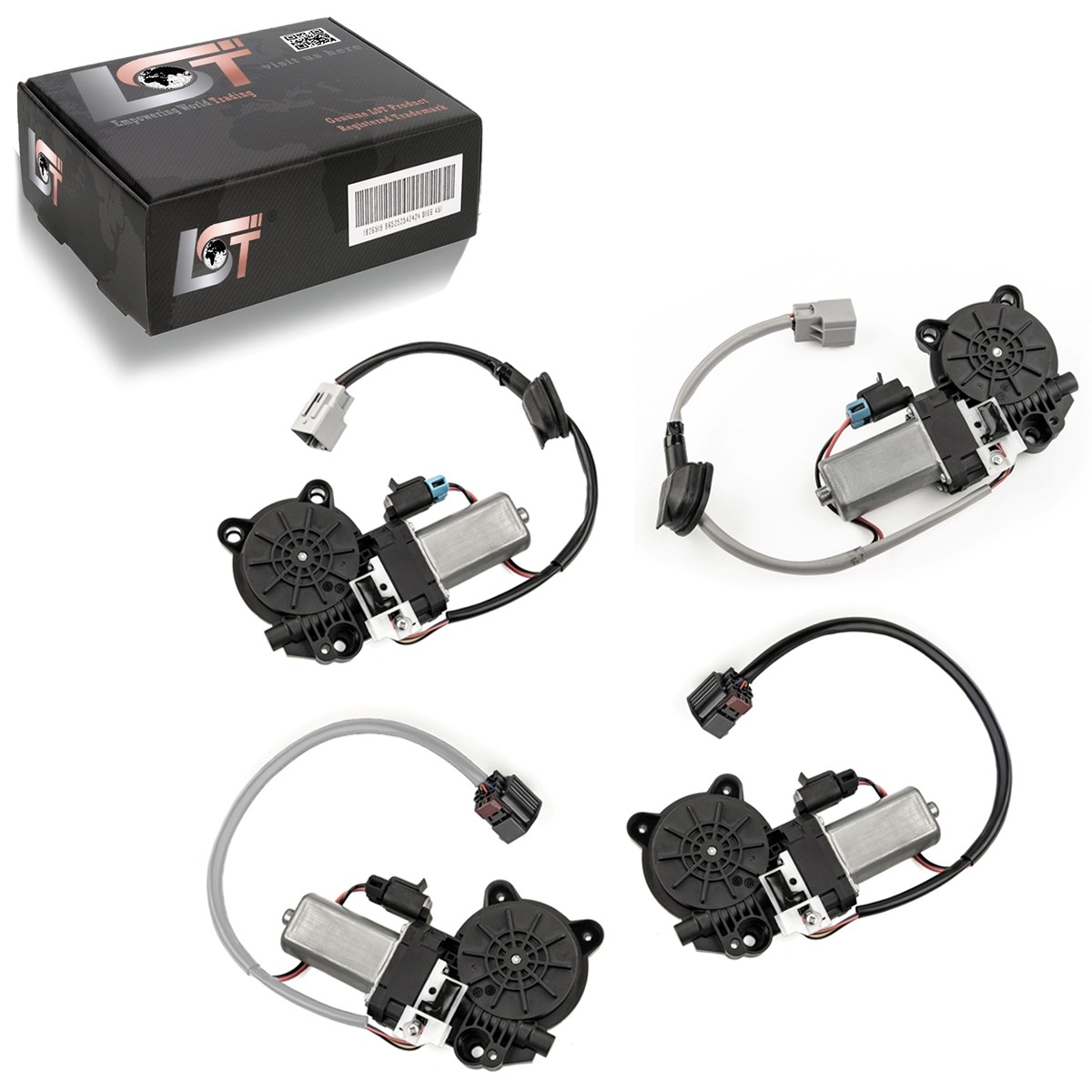4X Window Lifter Motor Front Rear For Ford Focus MK2 II Convertible Coupe