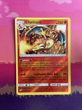 Pokemon Card Charizard Team Up Reverse Holo Rare 14/181 Near Mint