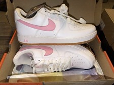 Nike Air Force 1 Low Retro Color of the Month White Pink Gum Yellow DM0576-101