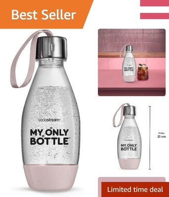 Sodastream My Only Bottle 0,5L - BPA-freie, pink Flasche für TERRA und GAIA