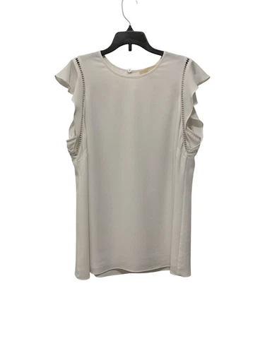 MICHAEL Michael Kors blusa bianca con design elegante grande