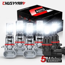 For Chevy Colorado 2009-2012 6000k Led Headlight Hi-lo Fog Light Bulbs Combo Kit