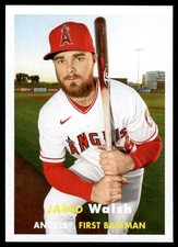2021 Topps Archives Jared Walsh Los Angeles Angels #21