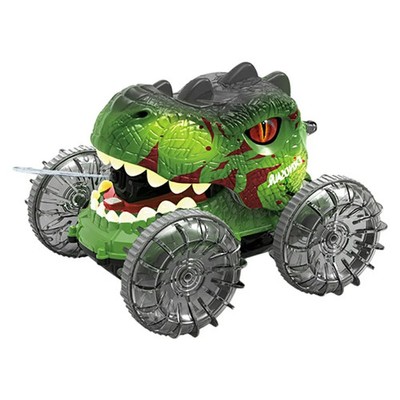 YL-125 2.4G RC Amphibious Dinosaur Car 360 Degree Rotation 4WD Stunt Vehicle