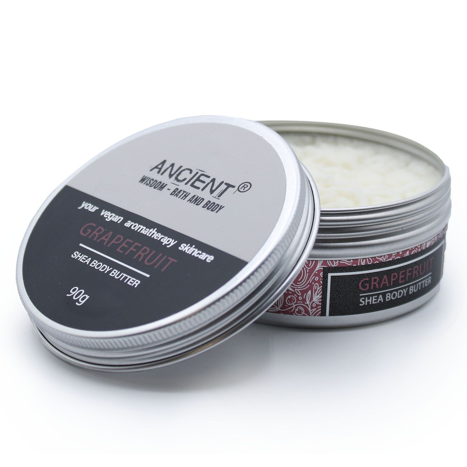 Aromatherapy Shea Body Butter 90g Grapefruit Moisturising Skin Cream