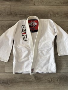 Grips Athletics Primero Jiu Jitsu Gi A1 and Pants White Grappling Martial Arts-
