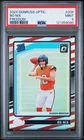 2024 PANINI DONRUSS OPTIC FREEDOM #209 BO NIX PSA 9