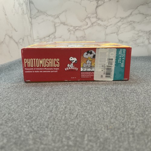 Photomosaic 1000 PC Puzzle Charlie Brown Peanuts Joe Cool, New Sealed 2010 - Picture 5 of 8