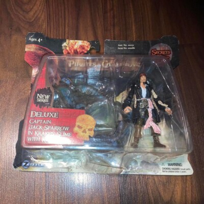 Pirates of the Caribbean Secrets of the Deep Captain Jack Sparrow Kraken Playset