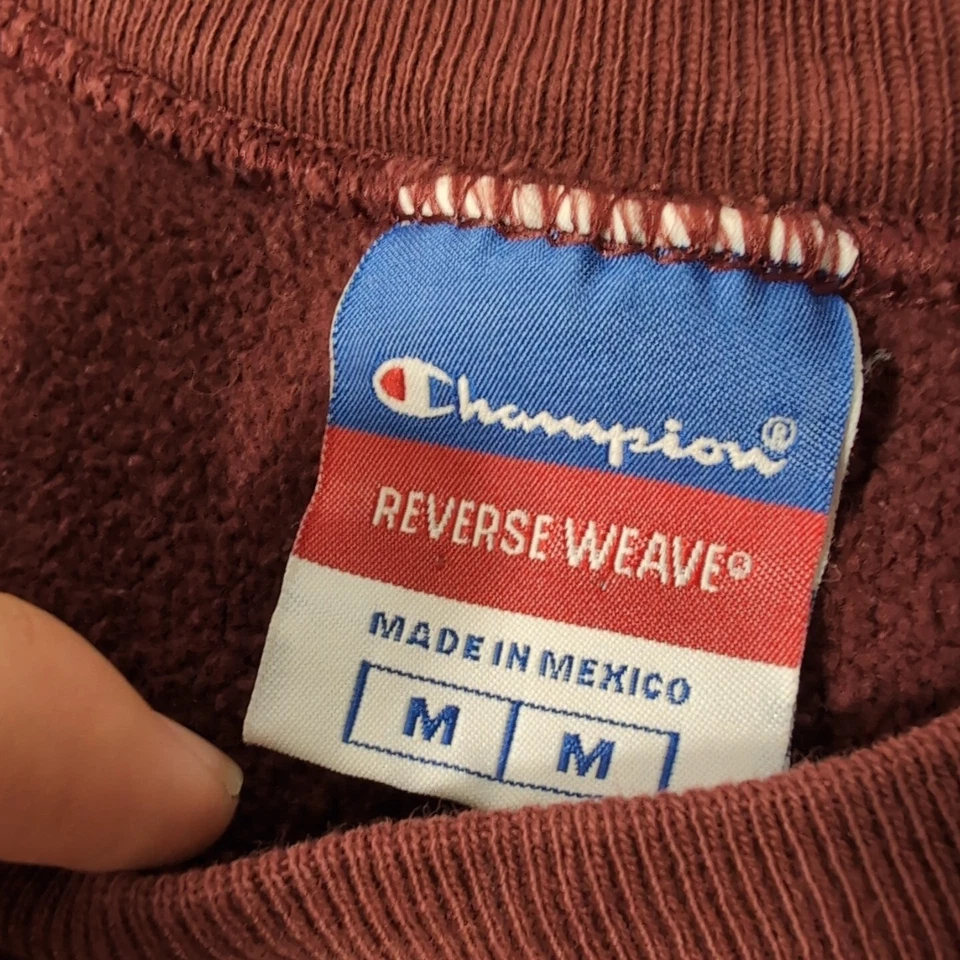 Vintage Women’s Med Virginia Tech Hokies Champion Reverse Weave Sweatshirt - Image 2 of 4