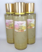 VICTORIA'S SECRET CRISP YUZU ORCHID BODY MIST 8.4 FL OZ SET OF 3 