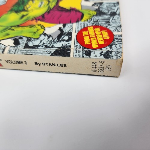 Vtg 1982 1st Ed The Incredible Hulk 3 Ace Tempo Paperback Book Stan Lee Comics - Picture 6 of 14