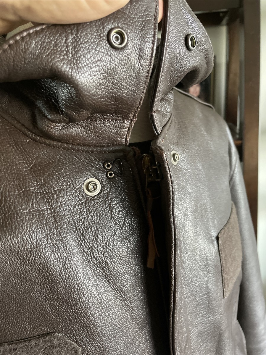 Cooper/Sadd. A-2 Brown Flight USAForce Bomber Leather Goatskin