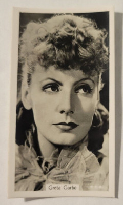 1937 Sinclair Film Stars Series 2 #93 Greta Garbo (A)