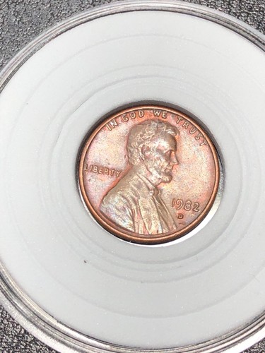 1982d Denver Lincoln Penny 1cent 1C - Bild 2 von 8