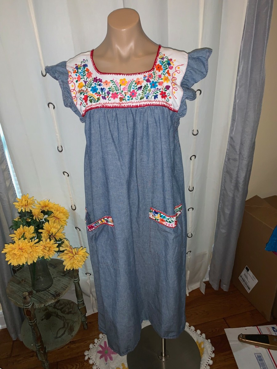 mexican embroidered dress san antonio San Antonino Dress main image 1