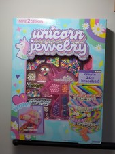 Unicorn Jewelry Friendship Bracelet Making Kit, Child/Kids/Adults Ages 6 New