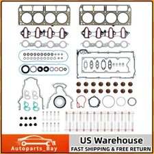 Full Cylinder Head Gaskets Bolts Set for 07-13 Chevy Silverado GMC Sierra 5.3L