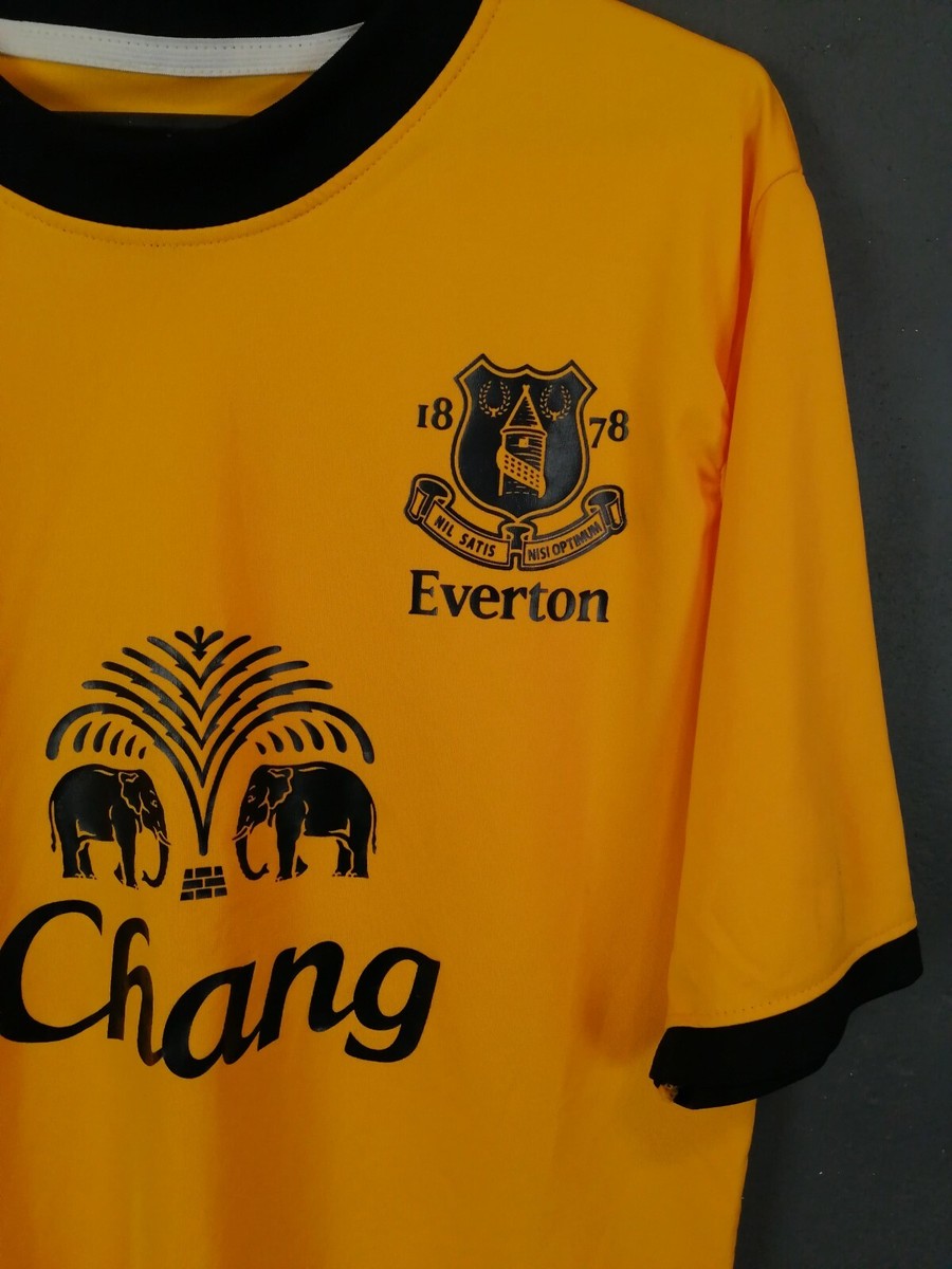2011-12 Everton Le Coq Sportif Third Shirt Rodwell #26 L/S XL | Vintage Football Shirts