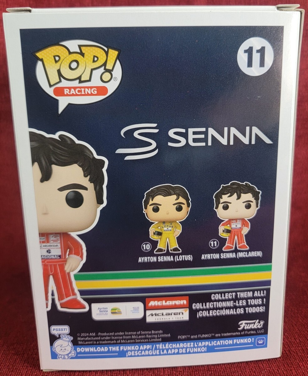 Ayrton Senna funko # 11 (nib) With pop protector 889698861809| eBay