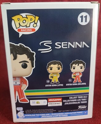 Ayrton Senna funko # 11 (nib) With pop protector 889698861809| eBay