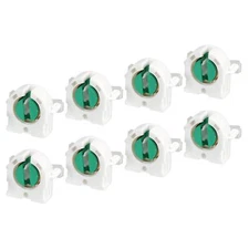 12pcs T8 Lamp Holder Socket Non-Shunted Light Holder for LED Fluorescent Tube