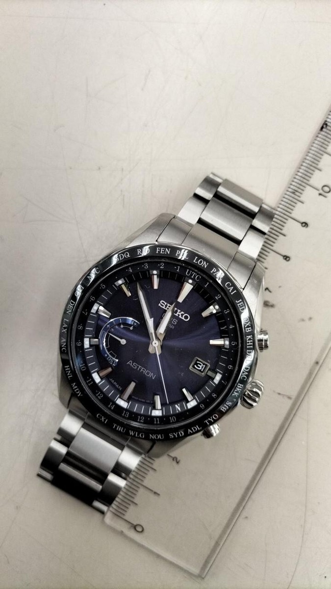 SEIKO ASTRON 8X22-0AG0-2 Men's Analog Solar Quartz SEIKO ASTRON 8X22-0AG0-2 Men's Analog Solar Quartz