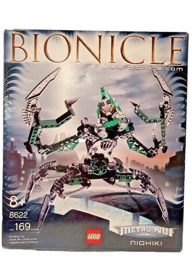LEGO 8622 Bionicle Metru Nui Nidhiki NEW SEALED Vintage 2004 169
