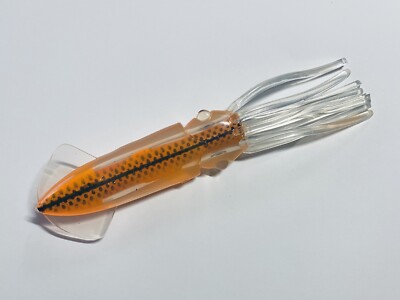 LOT OF 10 SQUIRT SQUID FISHING LURE 9'' LIVE NATURAL TUNA MARLIN MAHI MAHI