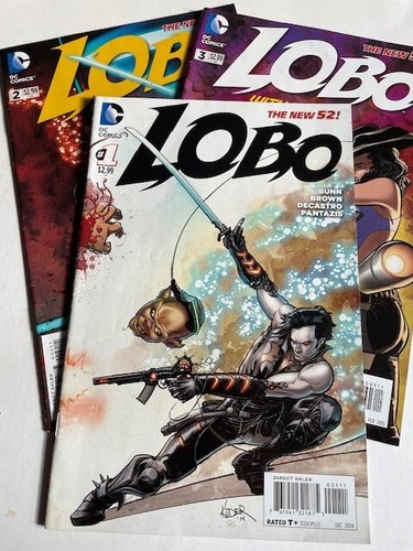 LOBO #1 2 3 Bunn DC Comics 2014 The New 52