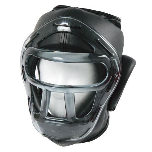 ISAMI Clear type head guard Head gear For nocontact karate JAPAN