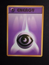 Old Back Psychic Energy Base Set Japanese Vintage Classic Pokemon Card Edition