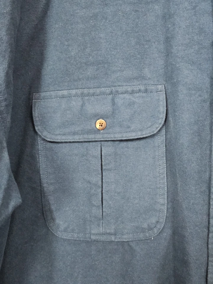 Cabela's Deerskin Soft Chamois Button Up Shirt Mens Size 5XL Heavyweight - image 4 of 4