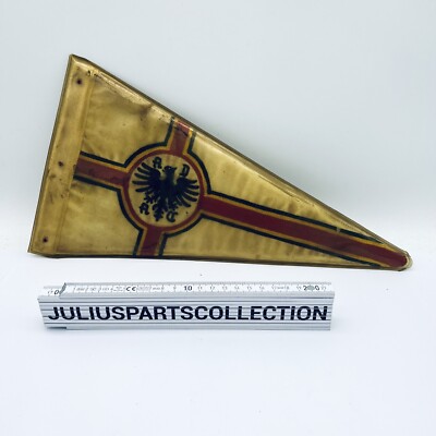 ADAC FLAGGE STANDARTE FAHNE FLAG WITH COVER OLDTIMER COLLECTION MERCEDES BENZ VW