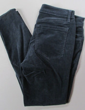 Women's Size 28/6 Blue Modern Skinny Corduroy Pants By LOFT