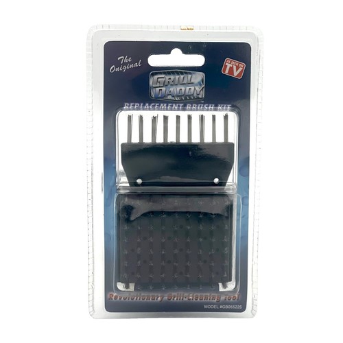 Lot Of 2 Expert Grill Heavy Duty BBQ Grill Cleaning Brushes - 6 Inch Hand Scrubber Brush Set