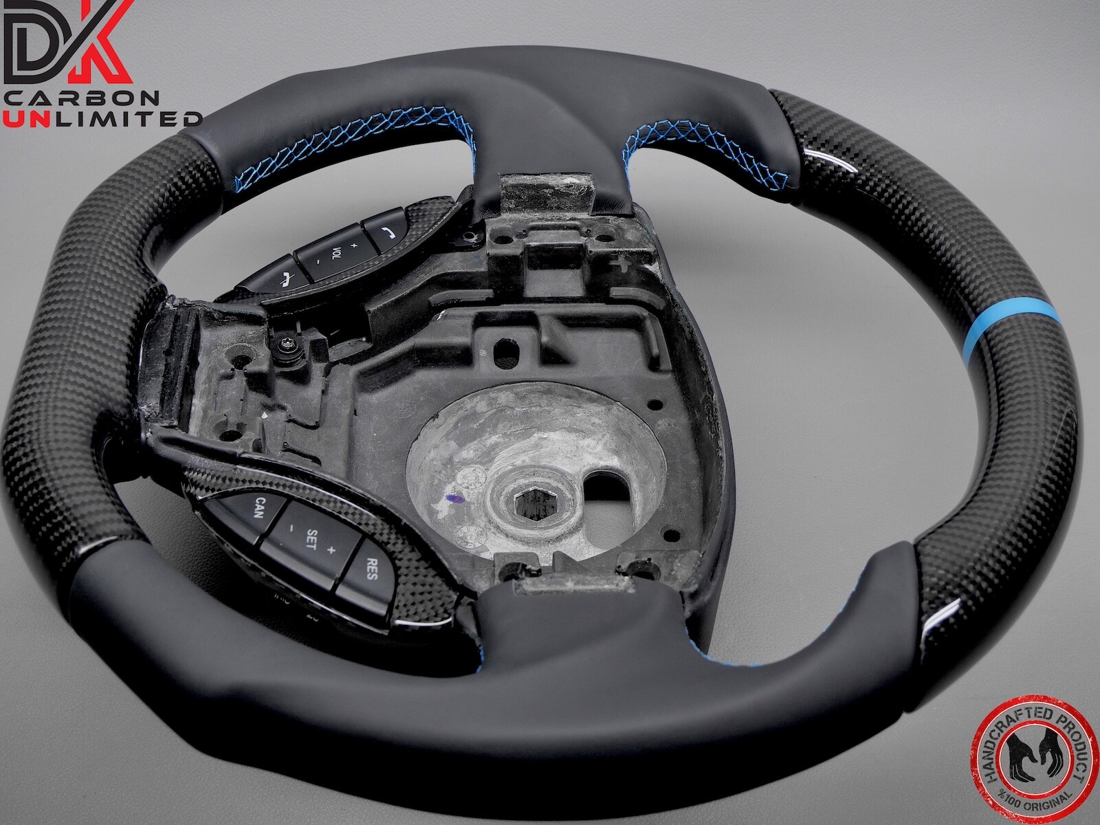 Aston Martin DBS DB9 Rapide Vantage Virage Blue Ring Napa Carbon Steering Wheel