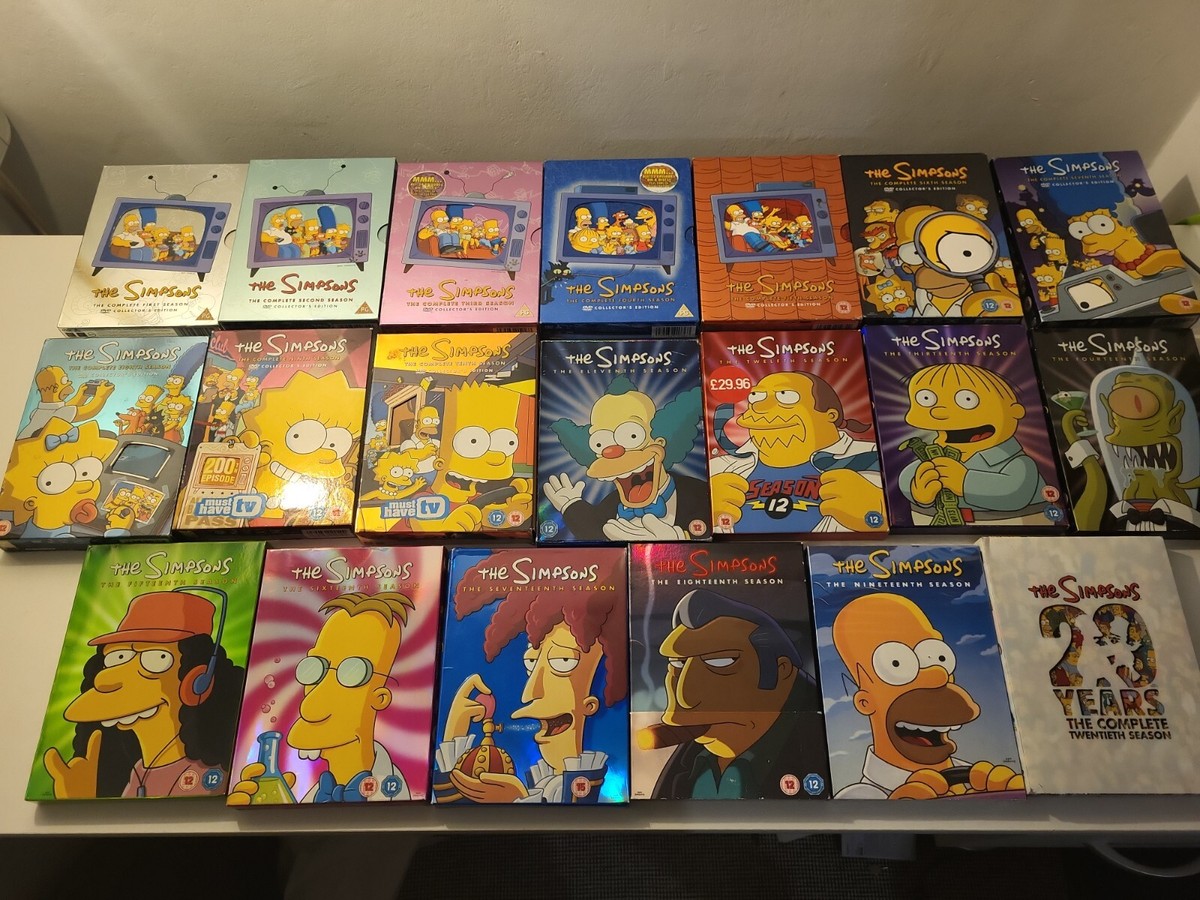 アニメ The Simpsons DVD The Simpsons - The Complete First Season (DVD, 1989) | eBay