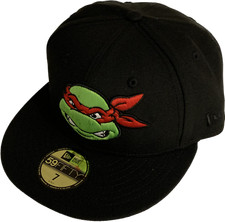 Men's Teenage Mutant Ninja Turtles TMNT Rafael 59Fifty Fitted New Era Hat Cap