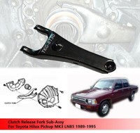 KupplungsausrüCkgabel Nebenbaugruppe Verwendung FüR Toyota Hilux MK3 LN85 Pic...