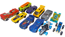 Hot Wheels Lot of 11 Multiple Make of Cars and trucks vintage and New Loose