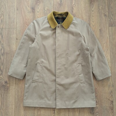 Grenfell Made In England Men's Coat Size L Beige Very Rare | eBay