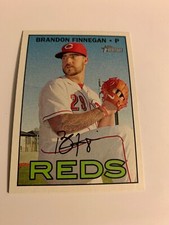 2016 Topps Heritage High Number #603 Brandon Finnegan Cincinnati Reds 